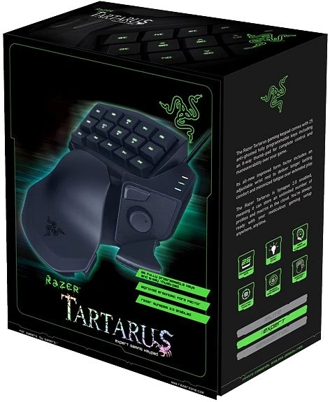Razer Tartarus Expert Gaming Keypad, schwarz, USB