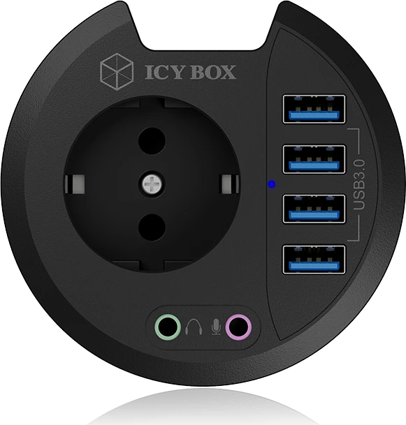 RaidSonic Icy Box IB-HUB1430 Tisch-Hub, 4x USB-A 3.0, USB-A 3.0 [Stecker]