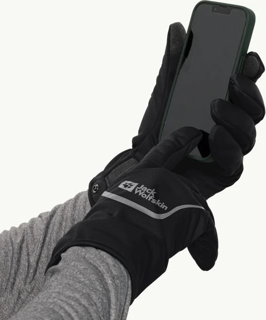 Jack Wolfskin Morobbia Light Fahrradhandschuhe schwarz