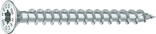 HECO TOPIX-plus verzinkt blau A3K Torx T40 Holzschraube, 8x120mm, 100 Stück