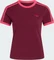 adidas 3-Streifen Slim T-Shirt kurzarm maroon/power pink (Damen) Vorschaubild
