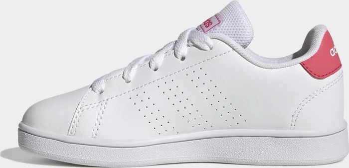 adidas Advantage Lifestyle Court Lace cloud white/real pink/core black (Junior)