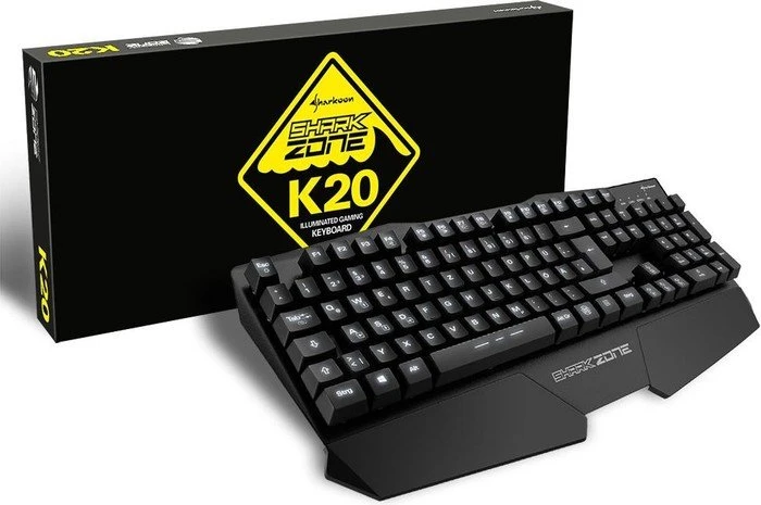 Sharkoon Shark Zone K20, USB, DE