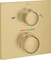 Grohe Allure Thermostat-Wannenbatterie mit integrierter 2-Wege-Umstellung cool sunrise gebürstet Vorschaubild