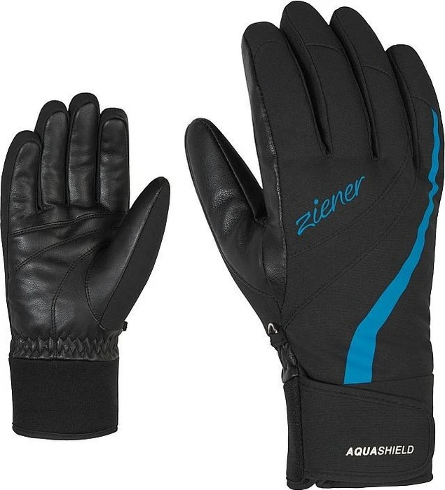 Ziener Kitty AS Skihandschuhe gray ink (Damen)
