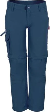 Trollkids Oppland Slim Fit Zip-Off Hose lang mystic blue (Junior)