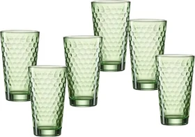 Ritzenhoff & Breker Favo Longdrinkglas grün, 6 Stück