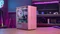 AeroCool Trinity Mini Pink, rosa, Lüfter LED RGB, Glasfenster Vorschaubild