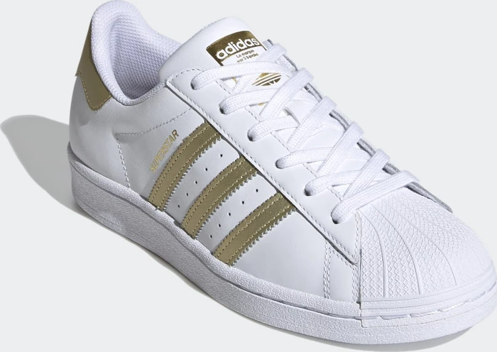 adidas Superstar cloud white/gold metallic (Damen)