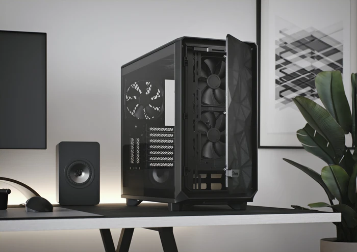 Fractal Design Meshify 2 Gray TG Light Tint, Glasfenster