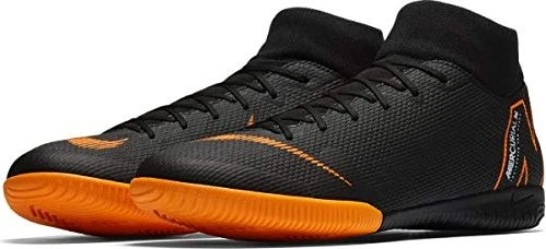 Nike MercurialX Superfly VI Academy IC Just Do It white/total orange/metallic cool grey (Herren)