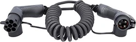 KS Tools efuturo Ladekabel spiral Typ 2 auf Typ 1, 7.4kW, 5m Spiralkabel