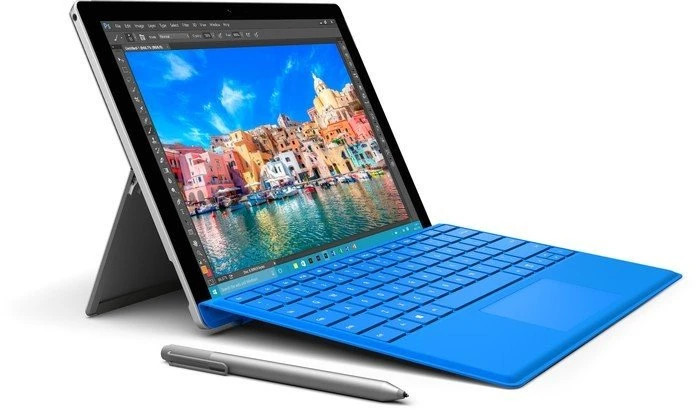 Microsoft Surface Pro 4, Core i7-6650U, 8GB RAM, 256GB, Surface Type Cover, Surface Dock