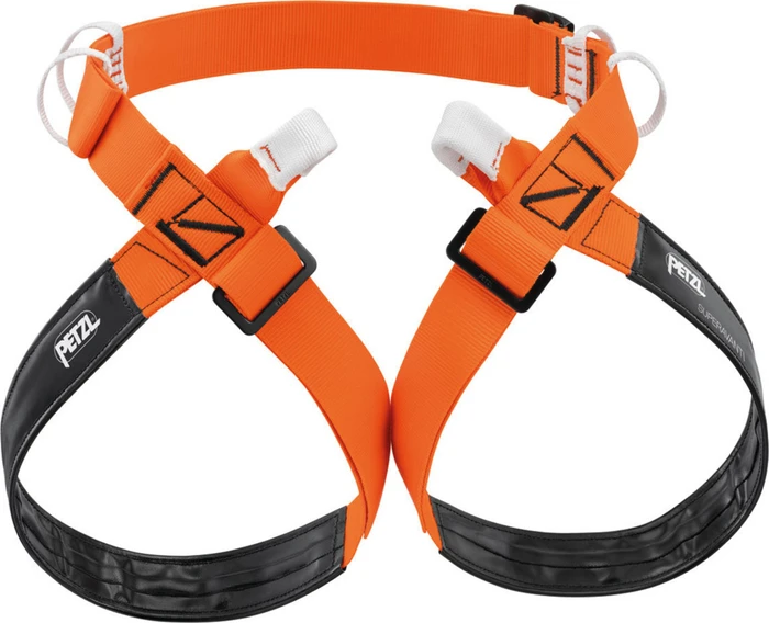 Petzl Superavanti Hüftgurt orange/schwarz