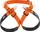 Petzl Superavanti Hüftgurt orange/schwarz (C012AA00/C012AA01)