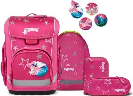 Ergobag Cubo Light SternzauBär 2026 Schultaschen-Set, 5-tlg.