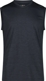 CMP Piquestrick Funktionsshirt ärmellos anthrazit (Herren)