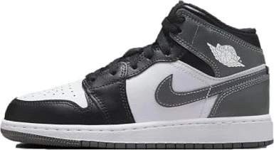 Nike Air Jordan 1 Mid black/white/iron grey (Junior)