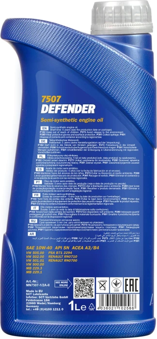 Mannol Defender 10W-40 1l