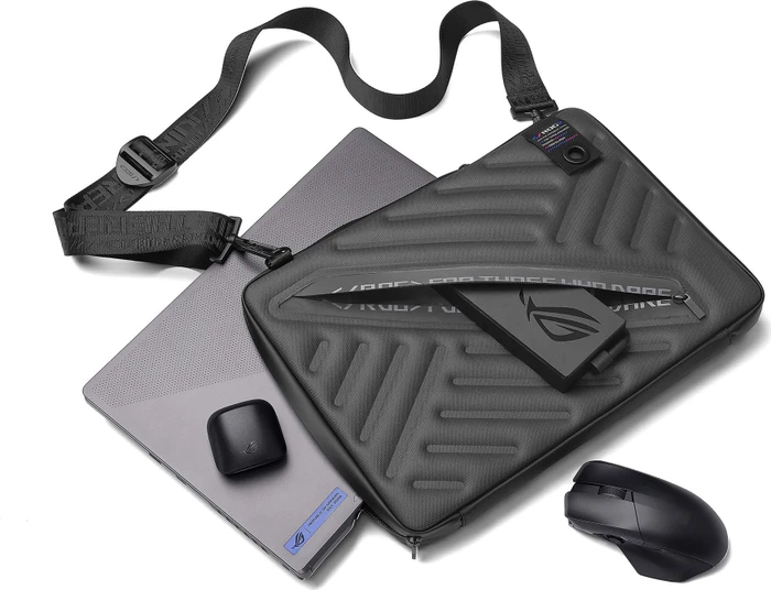 ASUS ROG Slash Protective Laptop Bag, Black