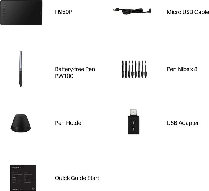 Huion Inspiroy H950P