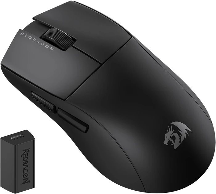 Redragon M916 K1NG Pro 4K Wireless Gaming Mouse schwarz, USB/Bluetooth