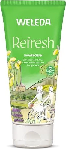 Weleda Refresh Citrus Cremedusche, 200ml