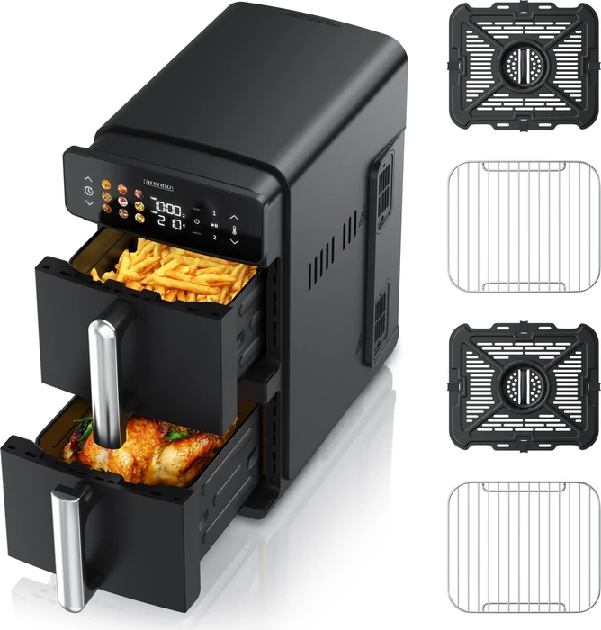 Arendo 307606 Dual Vertical Air Fryer