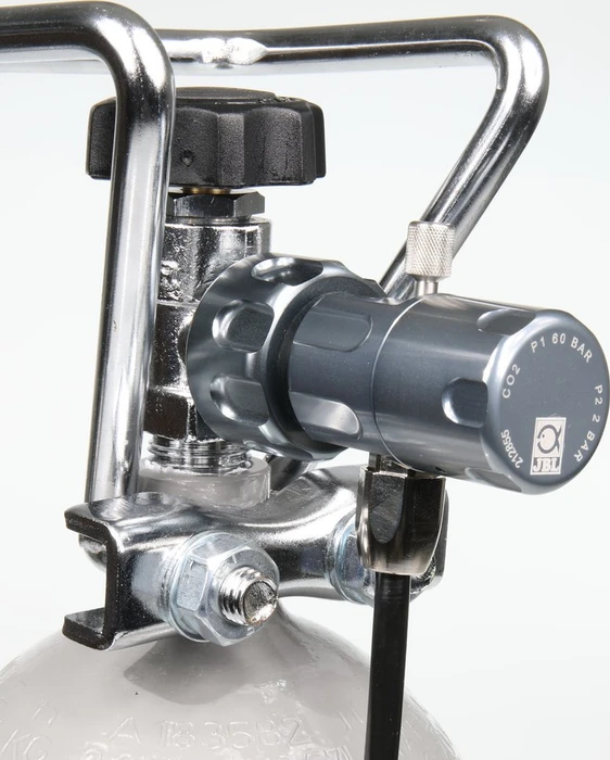 JBL PRO FLORA CO2 Regulator Basic, Präzisions-Druckminderer für Einweg und Mehrweg CO2 Druckflaschen