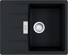 Franke Centro CNG 611-62 Einbau Becken reversibel mit Ablauffernbedienung onyx