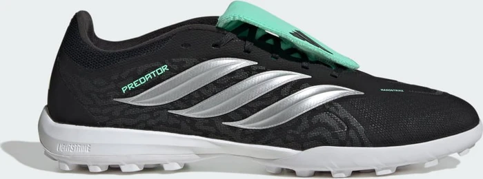 adidas Predator League Fold-Over Tongue TF core black/silver metallic/pulse mint