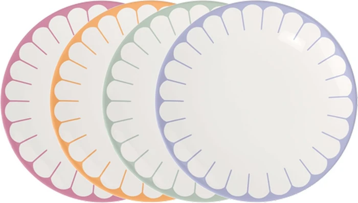 Villeroy & Boch Fleur Frühstücks-/ Dessertteller, 4 Stück