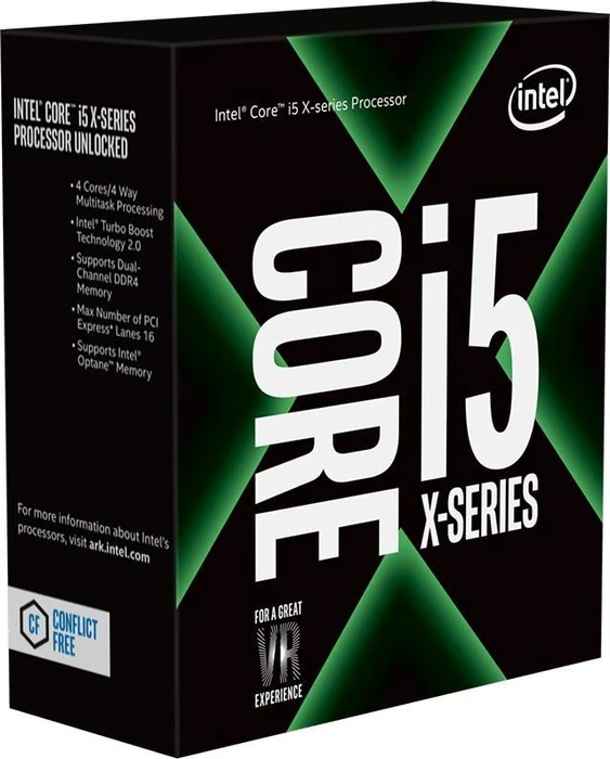Intel Core i5-7640X, 4C/4T, 4.00-4.20GHz, boxed ohne Kühler