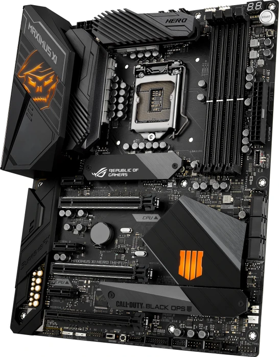 ASUS ROG Maximus XI Hero [WI-FI] - Call of Duty - Black Ops 4 Edition (Intel 1151 v2)
