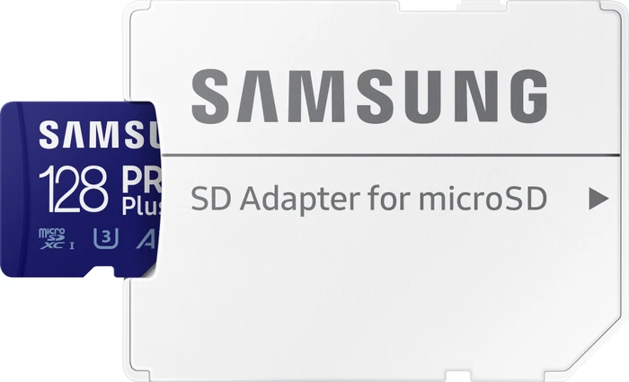 Samsung PRO Plus R160/W120 128GB Kit, UHS-I U3, A2, Class 10