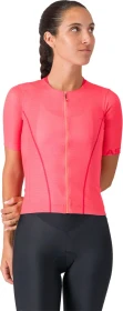 Castelli Anima Flow Trikot kurzarm brilliant pink/hibiscus (Damen)