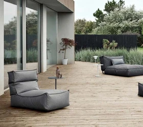Blomus STAY Outdoor-Lounger stone