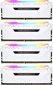 Corsair Vengeance RGB PRO weiß UDIMM 64GB Kit, DDR4-2666, CL16-18-18-35