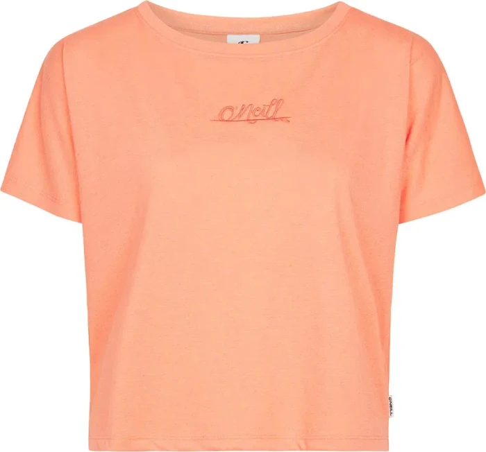O'Neill Essentials Script Drape T-Shirt kurzarm coral pink (Damen)