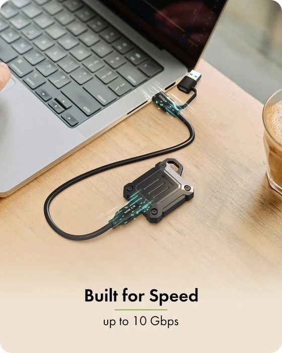 RaidSonic Icy Box IB-1601MP-CU31, Mini M.2 NVMe SSD Enclosure, USB-C 3.1