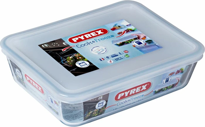 Pyrex Cook & Freeze Glas-Aufbewahrungsbehälter 1.5l
