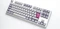 Ducky One 3 TKL, Mist Grey, PBT, LEDs RGB, MX RGB BROWN, USB, UK Vorschaubild