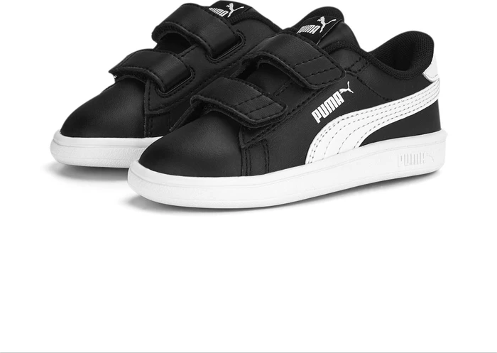 Puma Smash 3.0 Leather V puma black/puma white (Junior)