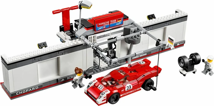 LEGO Speed Champions - Porsche 919 Hybrid & 917K Pit Lane