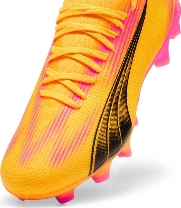 Puma Ultra Match FG/AG sun stream/puma black/sunset glow (Damen)
