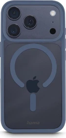 Hama Handyhülle Frame Protect magnetisch für Apple iPhone 17 Pro transparent/blau