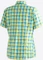 Maier Sports Philina Hemd kurzarm blue yellow check (Damen) Vorschaubild