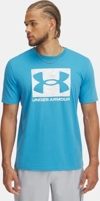 Under Armour ABC Camo Boxed Logo Funktionsshirt kurzarm ether blue/white (Herren)