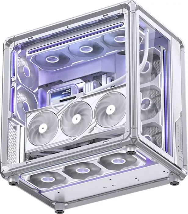 Jonsbo X400 White, Glasfenster