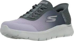Skechers Slip-Ins Go Walk Flex Grand Entry grau/violett (Damen)
